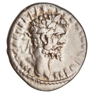 Denarius - Septimius Severus VIRTVTE AVG; Virtus front
