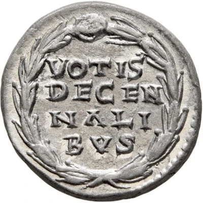 Denarius - Septimius Severus VOTIS DECENNALIBVS back