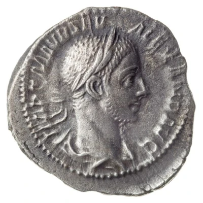 Denarius - Severus Alexander AEQVITAS AVG; Aequitas front