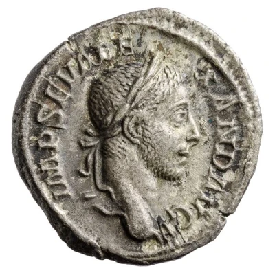 Denarius - Severus Alexander ANNONA AVG; Annona front