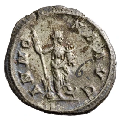 Denarius - Severus Alexander ANNONA AVG; Annona back