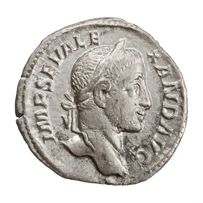 Denarius - Severus Alexander FIDES MILITVM; Fides front