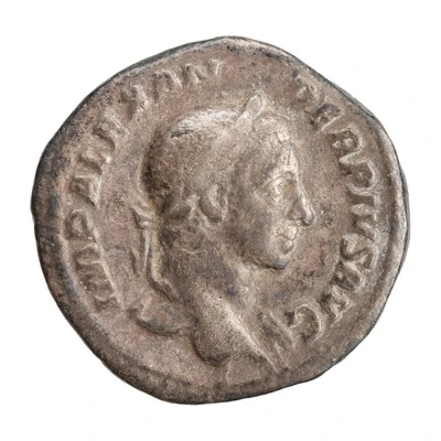 Denarius - Severus Alexander FIDES MILITVM; Fides front