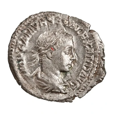 Denarius - Severus Alexander IOVI CONSERVATORI; Jupiter front