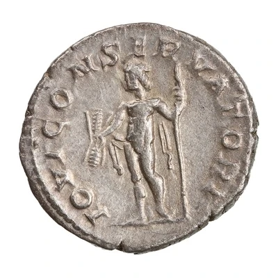 Denarius - Severus Alexander IOVI CONSERVATORI; Jupiter back