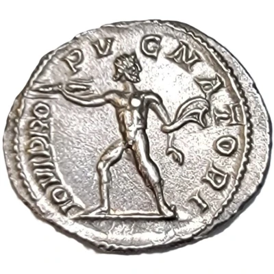 Denarius - Severus Alexander IOVI PROPVGNATORI; Jupiter back