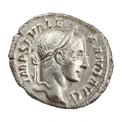 Denarius - Severus Alexander IOVI STATORI; Jupiter front