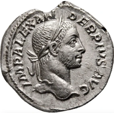 Denarius - Severus Alexander IOVI STATORI front