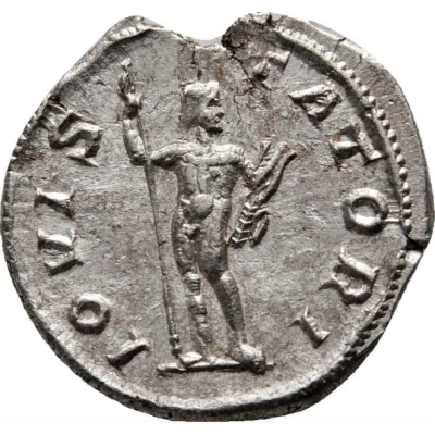 Denarius - Severus Alexander IOVI STATORI back