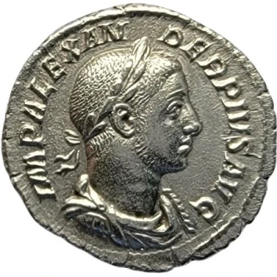 Denarius - Severus Alexander LIBERALITAS AVG V; Liberalitas front