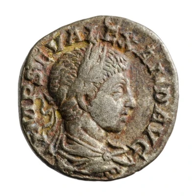 Denarius - Severus Alexander P M TR P COS; Fortuna front