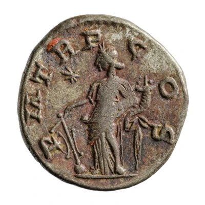 Denarius - Severus Alexander P M TR P COS; Fortuna back