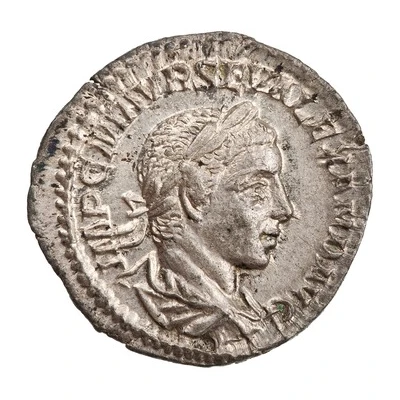 Denarius - Severus Alexander P M TR P II COS P P; Jupiter front