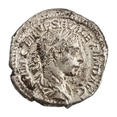 Denarius - Severus Alexander P M TR P III COS P P; Jupiter front