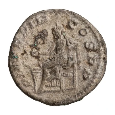 Denarius - Severus Alexander P M TR P III COS P P; Salus back