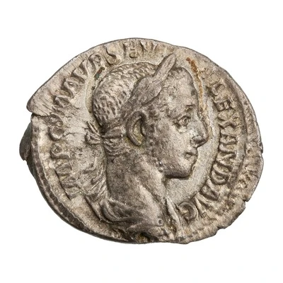 Denarius - Severus Alexander P M TR P IIII COS P P front