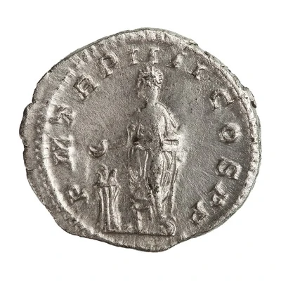 Denarius - Severus Alexander P M TR P IIII COS P P back