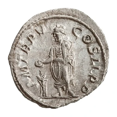 Denarius - Severus Alexander P M TR P V COS II P P back