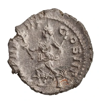 Denarius - Severus Alexander P M TR P VI COS II P P; Pax back