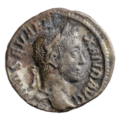 Denarius - Severus Alexander P M TR P VIII COS III P P; Annona front