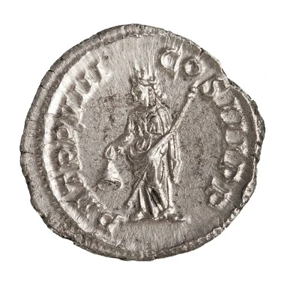 Denarius - Severus Alexander P M TR P VIII COS III P P; Libertas back