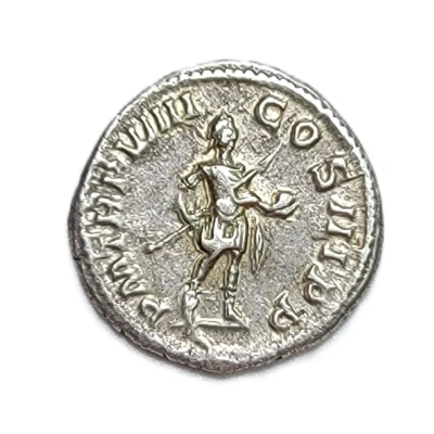 Denarius - Severus Alexander P M TR P VIIII COS III P P back