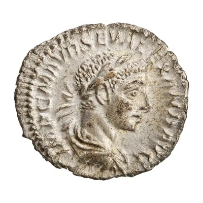 Denarius - Severus Alexander PAX AETERNA AVG; Pax front