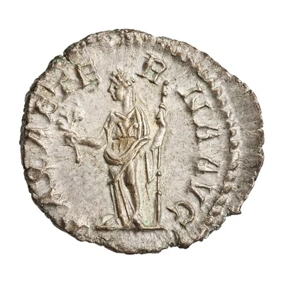 Denarius - Severus Alexander PAX AETERNA AVG; Pax back