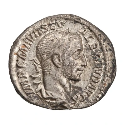 Denarius - Severus Alexander PAX AVG; Pax front