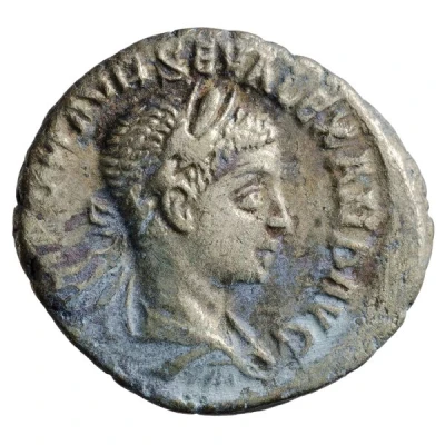 Denarius - Severus Alexander PIETAS AVG; Pietas front