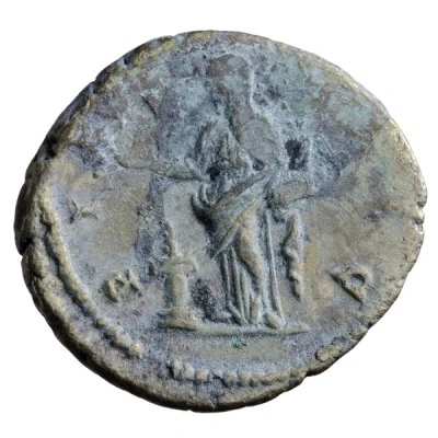 Denarius - Severus Alexander PIETAS AVG; Pietas back