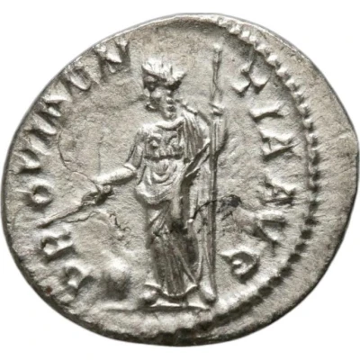 Denarius - Severus Alexander PROVIDENTIA AVG; Providentia back