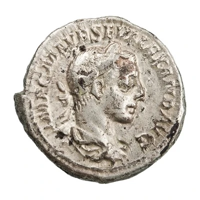 Denarius - Severus Alexander PROVIDENTIA AVG; Providentia front