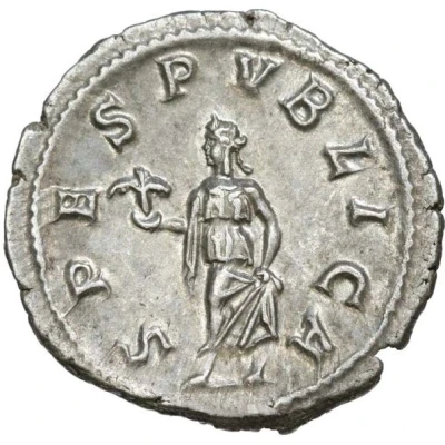 Denarius - Severus Alexander SPES PVBLICA; Spes back