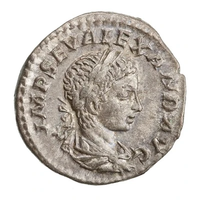 Denarius - Severus Alexander VICTORIA AVG; Victory front
