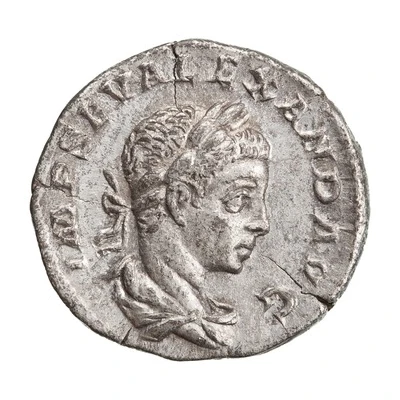 Denarius - Severus Alexander VICTORIA AVG; Victory front