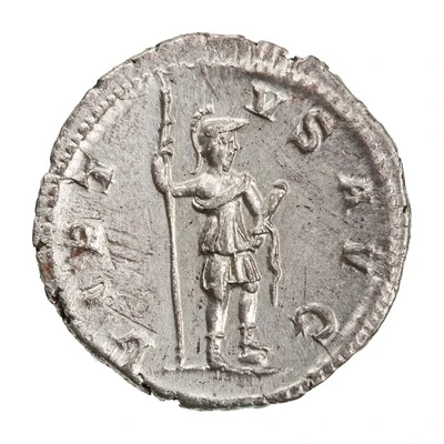 Denarius - Severus Alexander VIRTVS AVG; Virtus back
