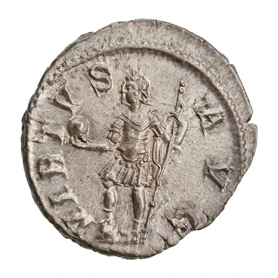 Denarius - Severus Alexander VIRTVS AVG back