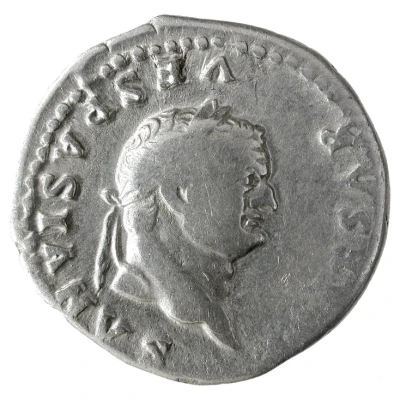 Denarius - Titus ANNONA AVG; Annona front