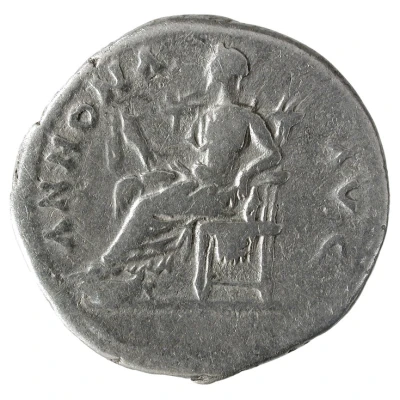 Denarius - Titus ANNONA AVG; Annona back