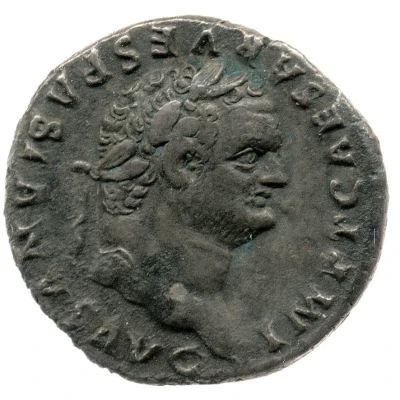 Denarius - Titus ANNONA AVG; Annona front