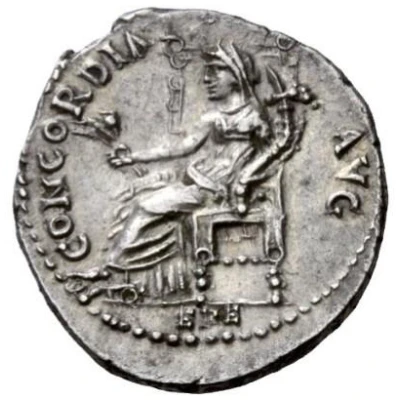 Denarius - Titus CONCORDIA AVG; Ceres back