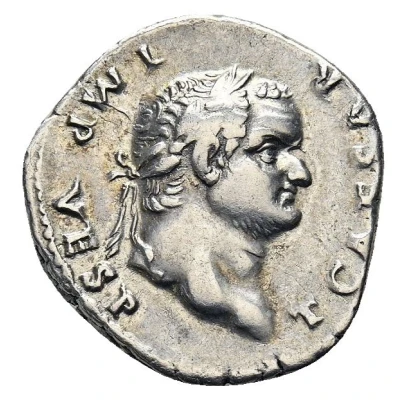 Denarius - Titus COS III front