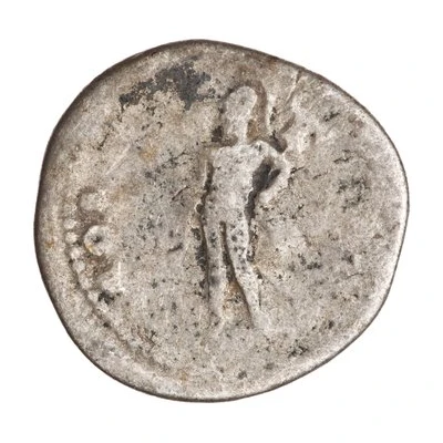 Denarius - Titus COS VI; Mars back