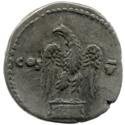 Denarius - Titus COS V back