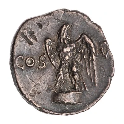 Denarius - Titus COS V back