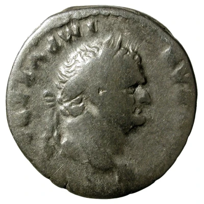 Denarius - Titus IOVIS CVSTOS; Jupiter front