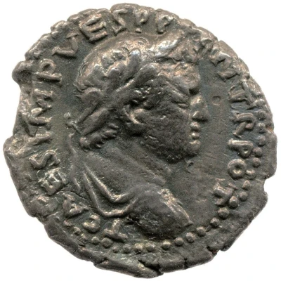 Denarius - Titus Judaea front