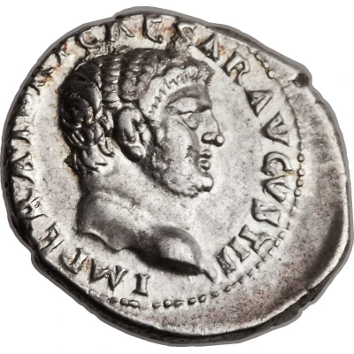 Denarius - Titus PACI AVGVSTAE; Victory front
