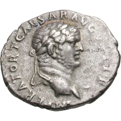 Denarius - Titus PACI ORB TERR AVG front